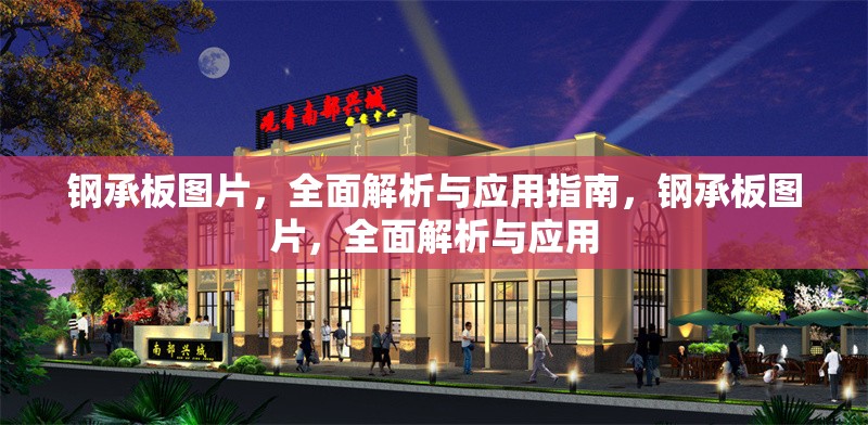鋼承板圖片，全面解析與應(yīng)用指南，鋼承板圖片，全面解析與應(yīng)用