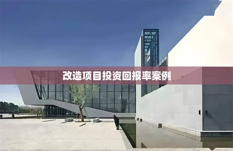 改造項(xiàng)目投資回報(bào)率案例