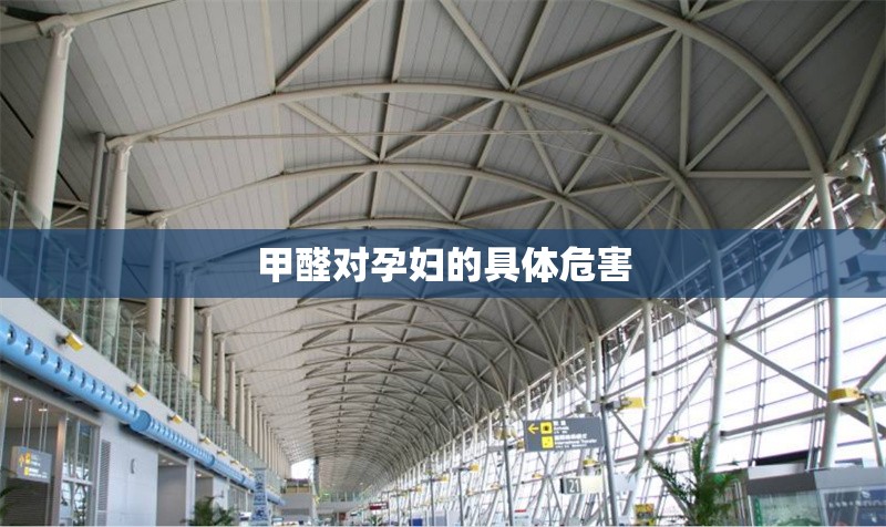 甲醛對孕婦的具體危害 行業(yè)新聞 第1張