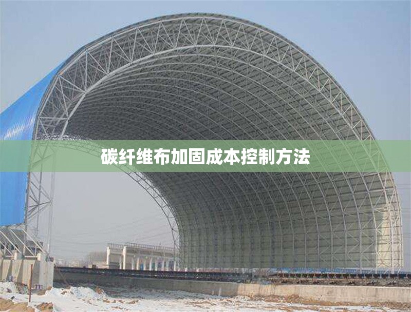 碳纖維布加固成本控制方法