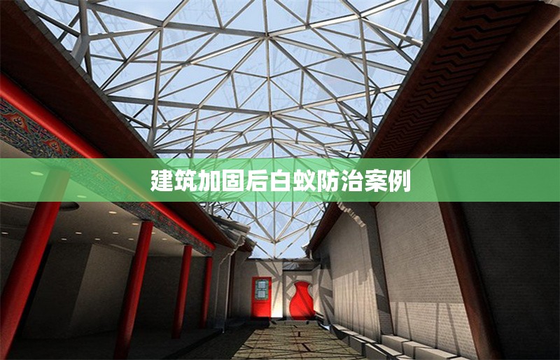 建筑加固后白蟻防治案例 行業(yè)新聞 第1張