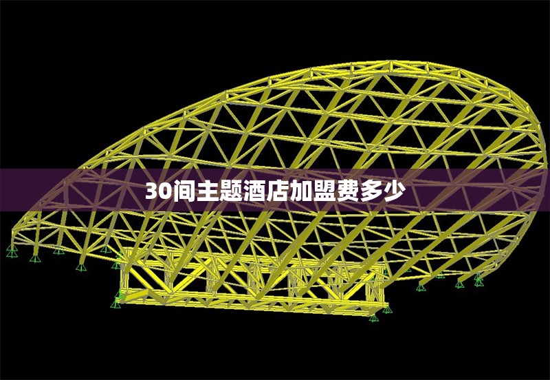 30間主題酒店加盟費(fèi)多少 行業(yè)新聞 第1張
