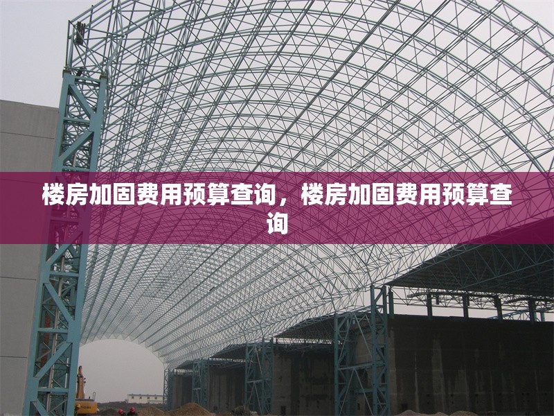 樓房加固費(fèi)用預(yù)算查詢，樓房加固費(fèi)用預(yù)算查詢 行業(yè)新聞 第1張