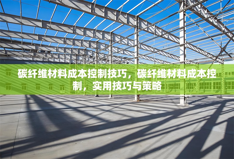碳纖維材料成本控制技巧，碳纖維材料成本控制，實(shí)用技巧與策略 行業(yè)新聞 第6張