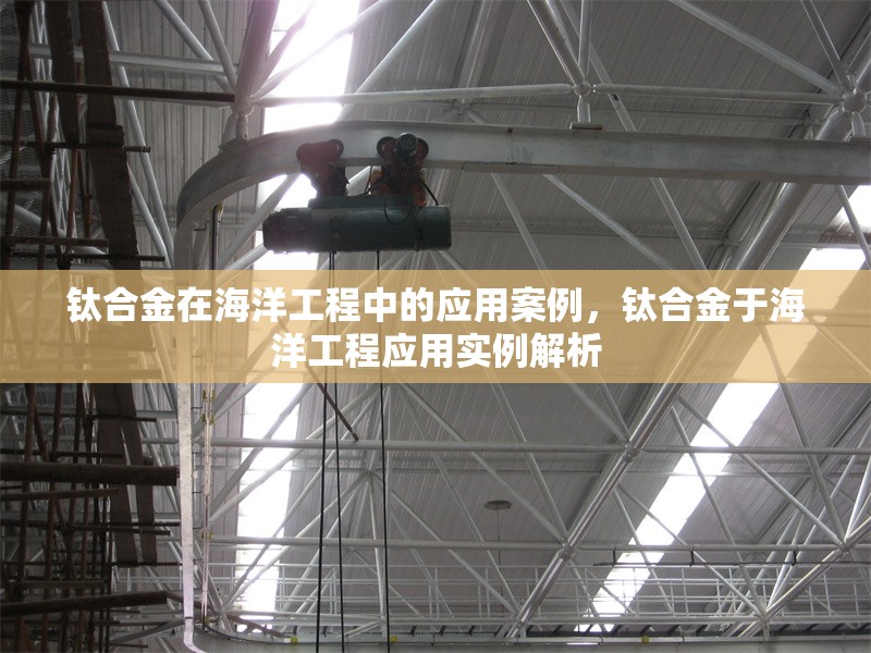 鈦合金在海洋工程中的應(yīng)用案例，鈦合金于海洋工程應(yīng)用實(shí)例解析 行業(yè)新聞 第1張