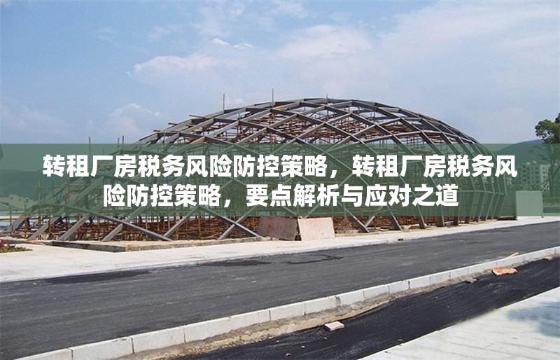 轉(zhuǎn)租廠房稅務(wù)風(fēng)險防控策略，轉(zhuǎn)租廠房稅務(wù)風(fēng)險防控策略，要點(diǎn)解析與應(yīng)對之道 行業(yè)新聞