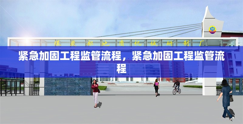 緊急加固工程監(jiān)管流程，緊急加固工程監(jiān)管流程 行業(yè)新聞 第1張