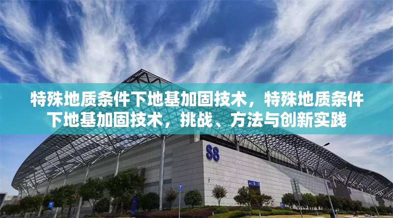 特殊地質(zhì)條件下地基加固技術(shù)，特殊地質(zhì)條件下地基加固技術(shù)，挑戰(zhàn)、方法與創(chuàng)新實(shí)踐 行業(yè)新聞 第1張