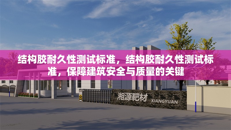 結(jié)構(gòu)膠耐久性測試標準，結(jié)構(gòu)膠耐久性測試標準，保障建筑安全與質(zhì)量的關(guān)鍵