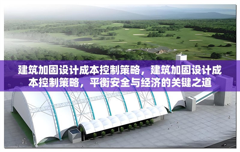 建筑加固設(shè)計(jì)成本控制策略，建筑加固設(shè)計(jì)成本控制策略，平衡安全與經(jīng)濟(jì)的關(guān)鍵之道 行業(yè)新聞 第1張