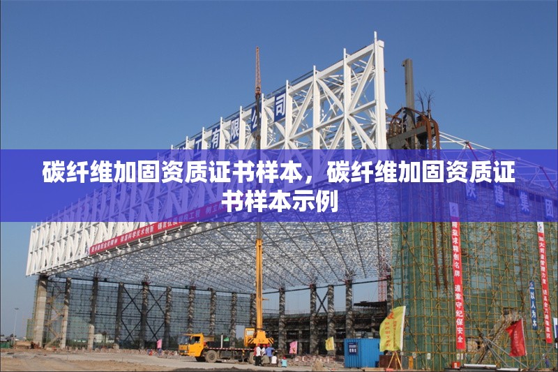 碳纖維加固資質(zhì)證書樣本，碳纖維加固資質(zhì)證書樣本示例