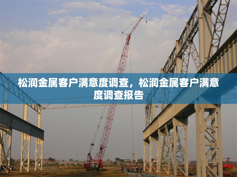 松潤金屬客戶滿意度調(diào)查，松潤金屬客戶滿意度調(diào)查報(bào)告 行業(yè)新聞 第1張