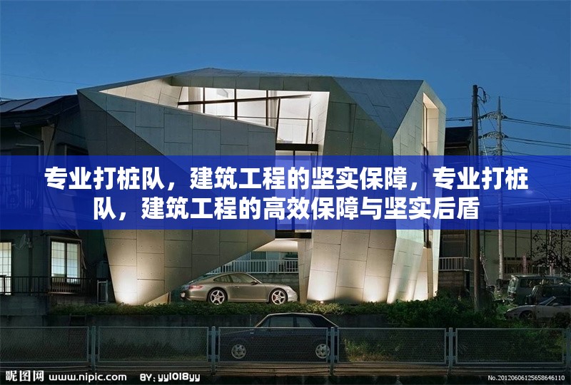 專業(yè)打樁隊(duì)，建筑工程的堅(jiān)實(shí)保障，專業(yè)打樁隊(duì)，建筑工程的高效保障與堅(jiān)實(shí)后盾