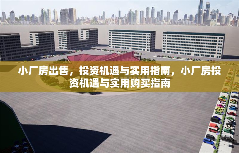 小廠房出售，投資機遇與實用指南，小廠房投資機遇與實用購買指南 行業(yè)新聞