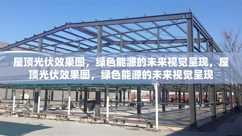 屋頂光伏效果圖，綠色能源的未來視覺呈現(xiàn)，屋頂光伏效果圖，綠色能源的未來視覺呈現(xiàn)