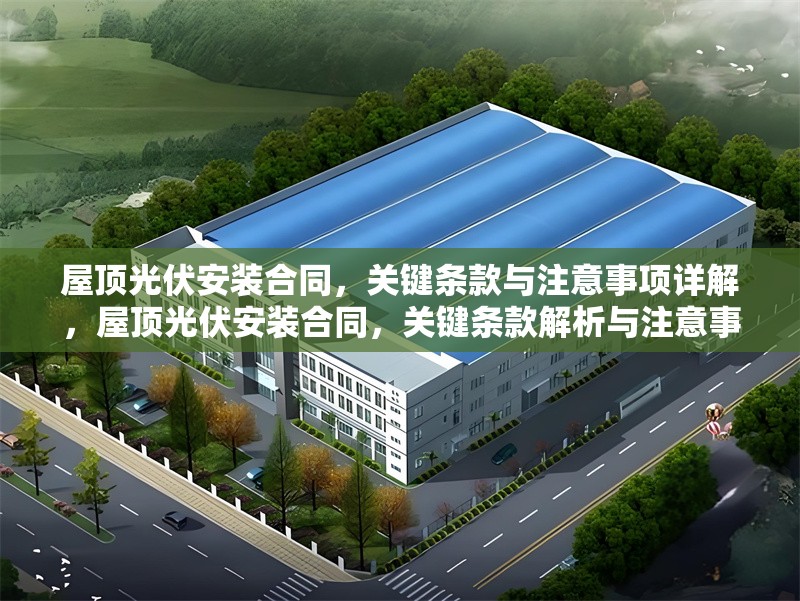 屋頂光伏安裝合同，關鍵條款與注意事項詳解，屋頂光伏安裝合同，關鍵條款解析與注意事項指南