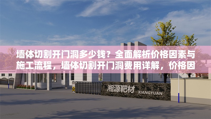 墻體切割開門洞多少錢？全面解析價格因素與施工流程，墻體切割開門洞費用詳解，價格因素與施工流程全解析