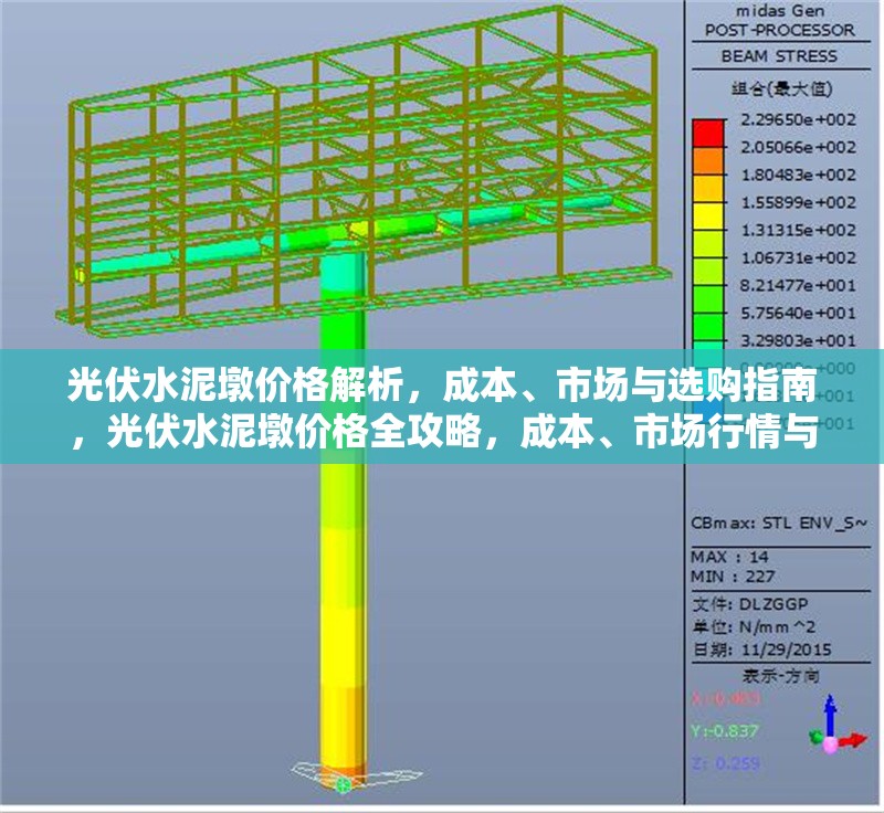 光伏水泥墩價(jià)格解析，成本、市場與選購指南，光伏水泥墩價(jià)格全攻略，成本、市場行情與選購要點(diǎn)