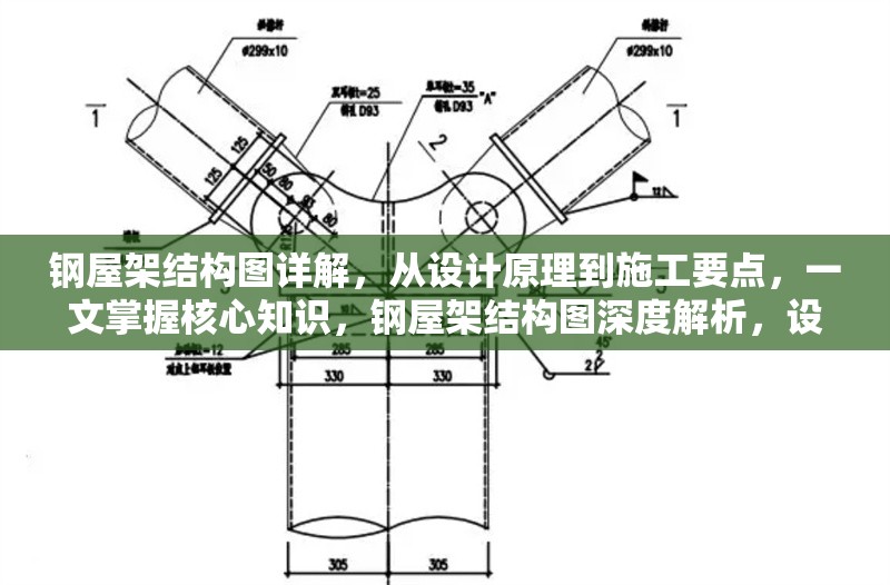 鋼屋架結(jié)構(gòu)圖詳解，從設(shè)計原理到施工要點，一文掌握核心知識，鋼屋架結(jié)構(gòu)圖深度解析，設(shè)計原理與施工要點全