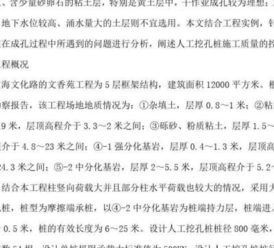 加固施工質(zhì)量控制案例 行業(yè)新聞 第6張 加固施工質(zhì)量控制案例 行業(yè)新聞 第6張